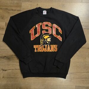 80s USC Trojans Jerzees Sweater Vintage Womans Large